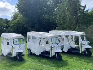Drie eTuks geleverd aan Delft City Shuttle in Delft (GGZ Delfland)